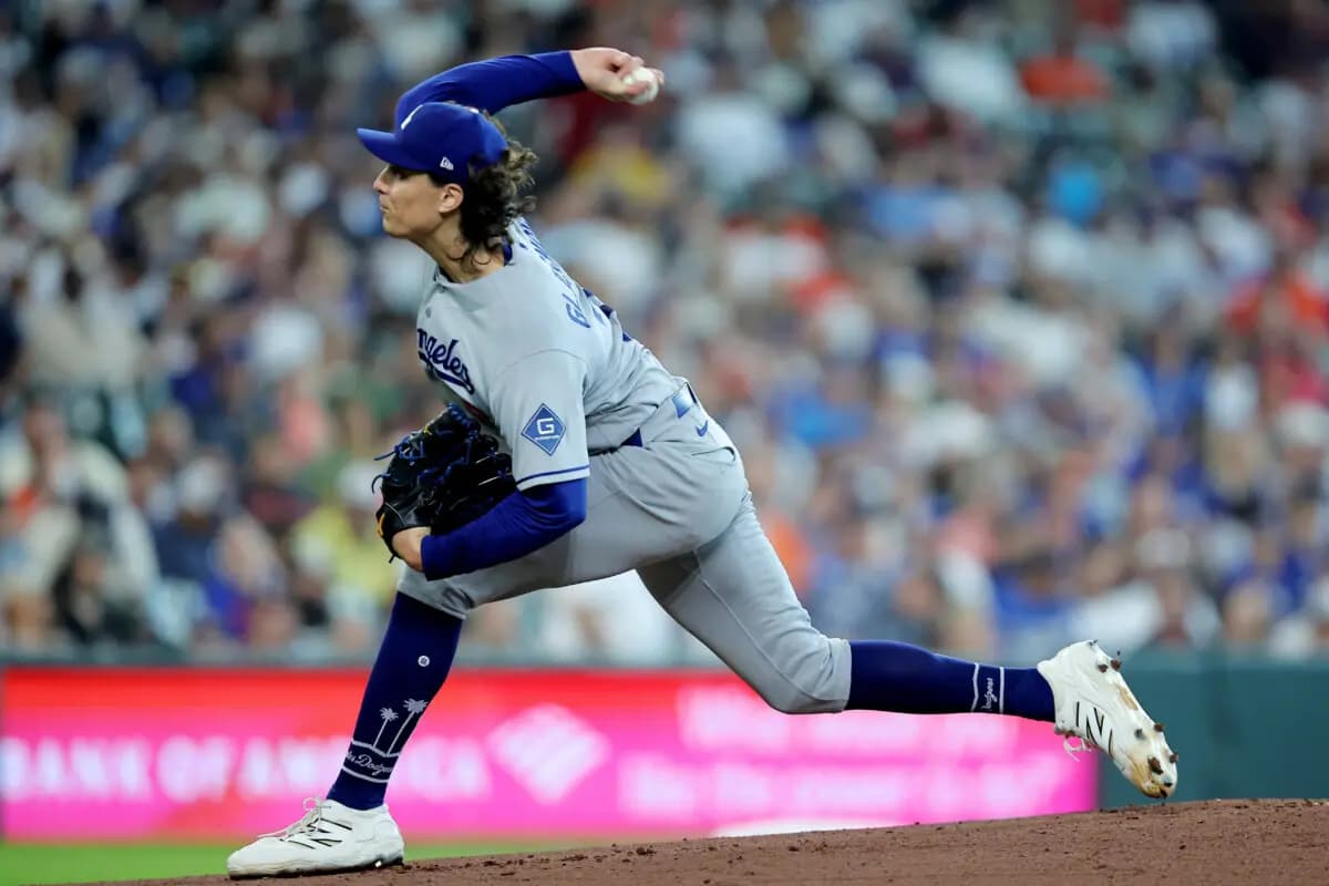 Tyler Glasnow muestra progreso mínimo en su lesión de espalda