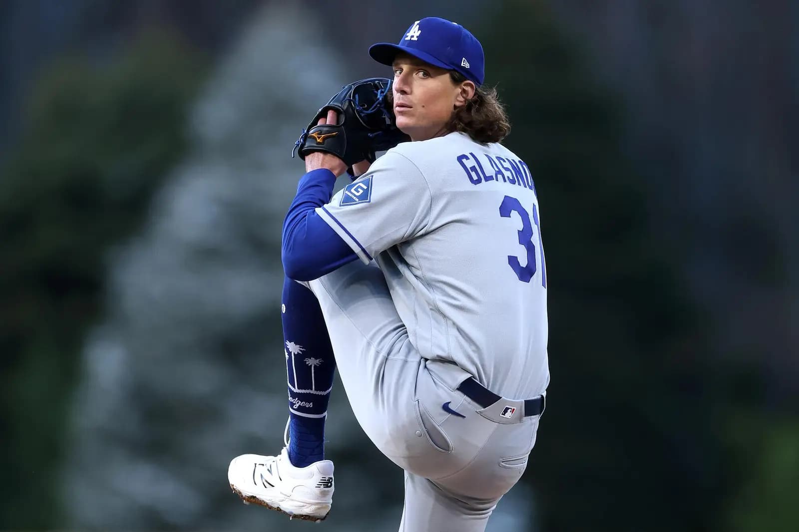 Tyler Glasnow lanza dos entradas sin carrera en su primera rehabilitación