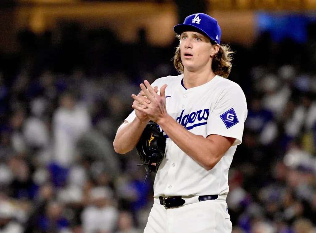 Tyler Glasnow muestra progreso mínimo en su lesión de espalda
